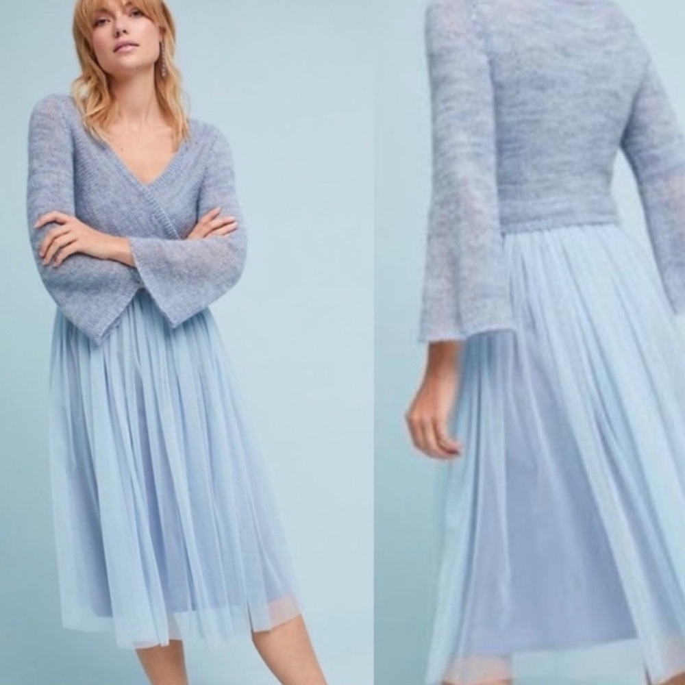 Anthropologie Maeve Sky Blue Sweater
Tulle Dress